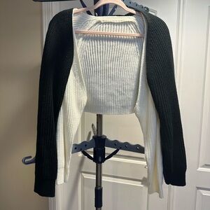 Black and White Women's Sweater